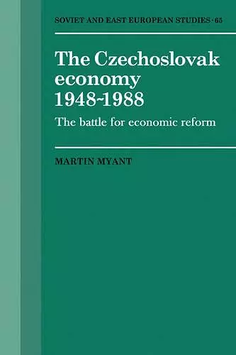 The Czechoslovak Economy 1948–1988 cover
