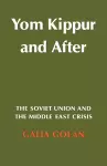 Yom Kippur and After cover