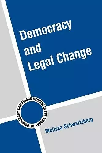 Democracy and Legal Change cover