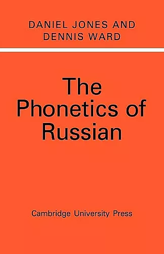 The Phonetics of Russian cover