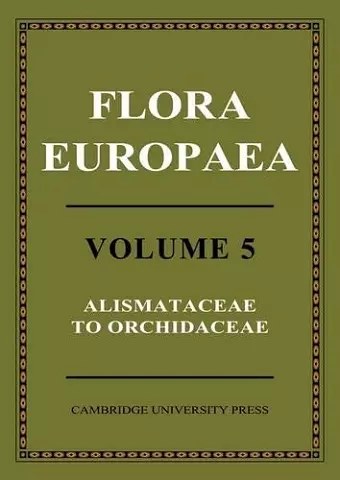 Flora Europaea cover