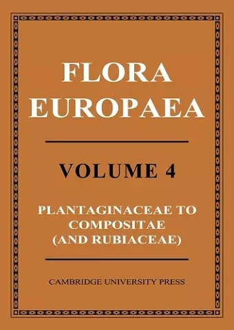 Flora Europaea cover