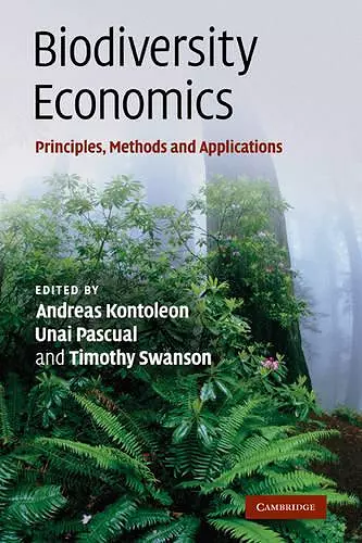 Biodiversity Economics cover