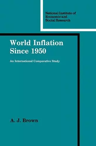 World Inflation since 1950 cover