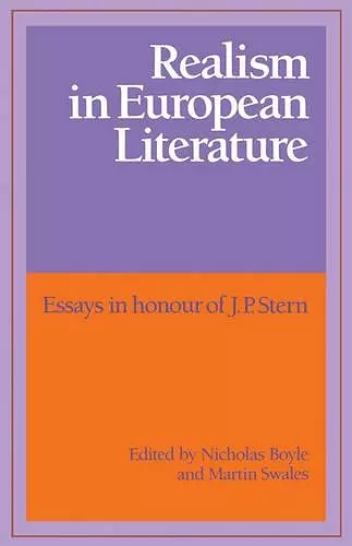 Realism in European Literature cover