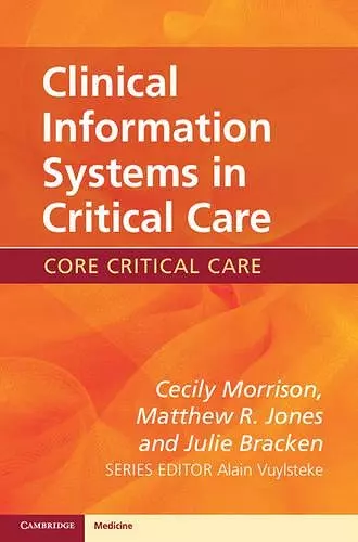 Clinical Information Systems in Critical Care cover