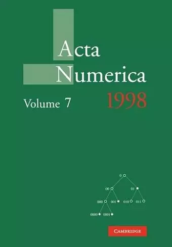 Acta Numerica 1995: Volume 4 cover