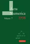 Acta Numerica 1998: Volume 7 cover