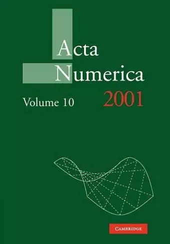 Acta Numerica 2001: Volume 10 cover