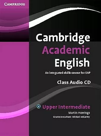 Cambridge Academic English B2 Upper Intermediate Class Audio CD cover