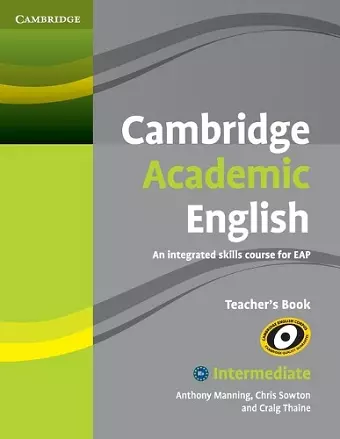 Cambridge Academic English B1+ Intermediate Teacher's Book cover