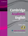 Cambridge Academic English B2 Upper Intermediate Teacher's Book cover