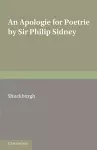 An Apologie for Poetrie by Sir Philip Sidney cover