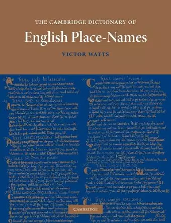 The Cambridge Dictionary of English Place-Names cover