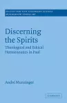 Discerning the Spirits cover