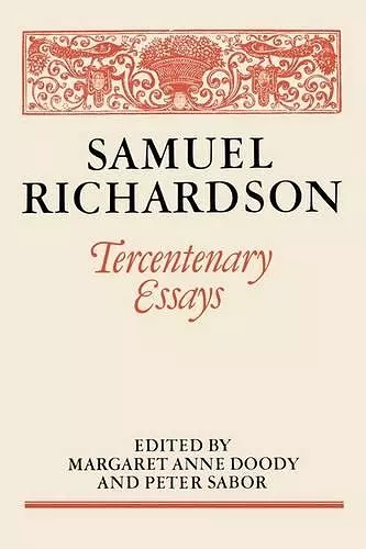 Samuel Richardson cover