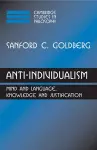 Anti-Individualism cover