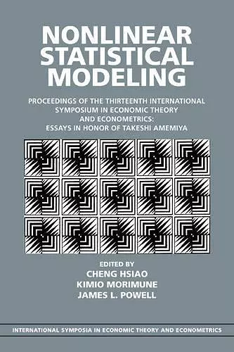 Nonlinear Statistical Modeling cover