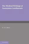 The Medical Writings of Anonymus Londinensis cover