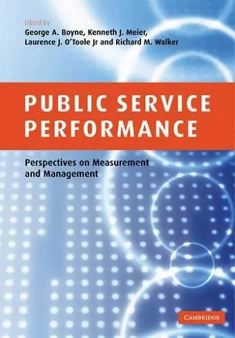 Public Service Performance cover