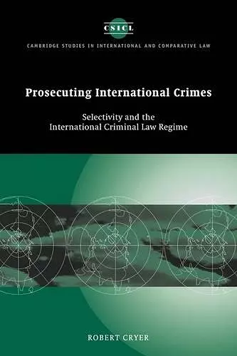 Prosecuting International Crimes cover