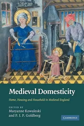 Medieval Domesticity cover