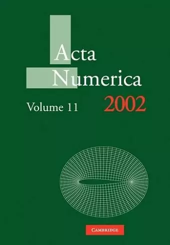 Acta Numerica 2002: Volume 11 cover