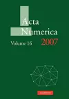 Acta Numerica 2007: Volume 16 cover