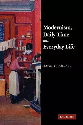 Modernism, Daily Time and Everyday Life cover