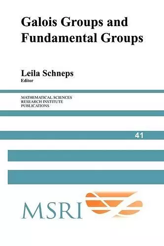 Galois Groups and Fundamental Groups cover