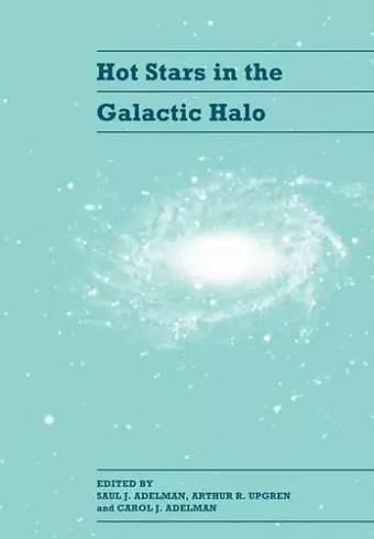 Hot Stars in the Galactic Halo cover