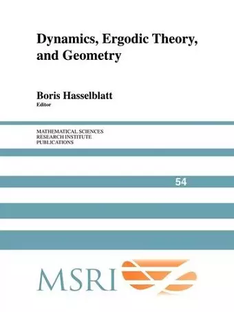 Dynamics, Ergodic Theory and Geometry cover