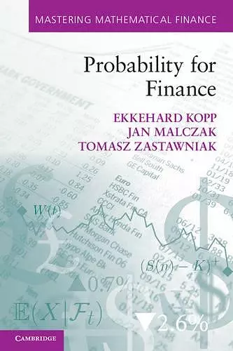 Probability for Finance cover