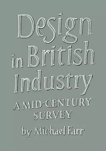 Design in British Industry cover