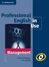 Professional English in Use Management with Answers cover