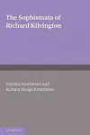 The Sophismata of Richard Kilvington cover