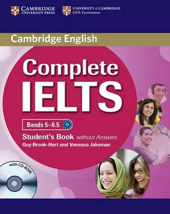 Complete IELTS Bands 5-6.5 Student's Book without Answers with CD-ROM cover