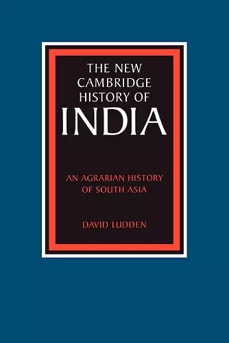 An Agrarian History of South Asia cover