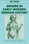 Gender in Early Modern German History cover