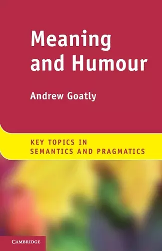 Meaning and Humour cover