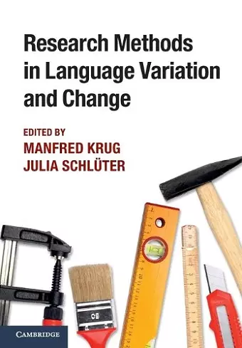 Research Methods in Language Variation and Change cover