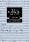 Peter Maxwell Davies Studies cover