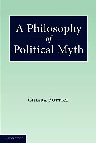 A Philosophy of Political Myth cover