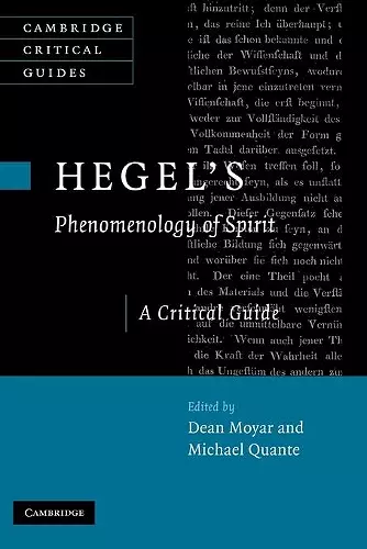 Hegel's Phenomenology of Spirit cover