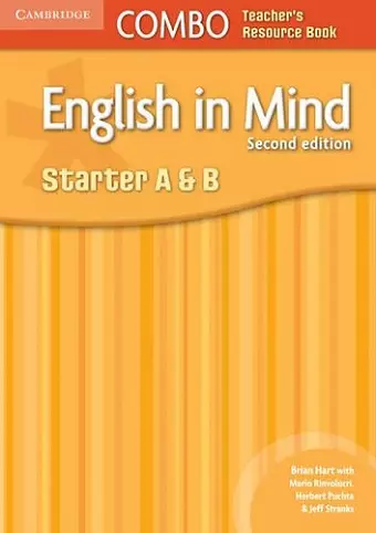 English in Mind Starter A and B Combo Teacher's Resource Book cover