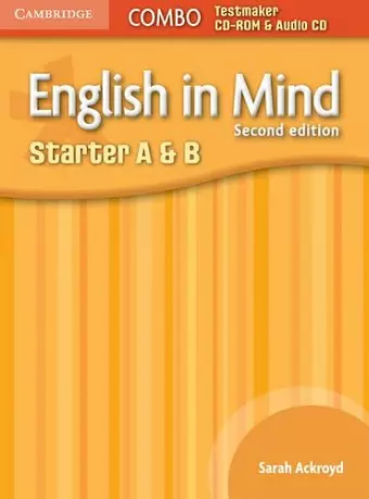 English in Mind Starter A and B Combo Testmaker CD-ROM and Audio CD cover