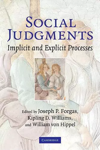 Social Judgments cover