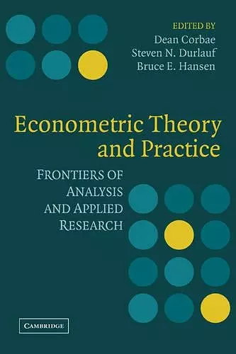 Econometric Theory and Practice cover