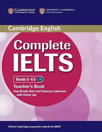 Complete IELTS Bands 5-6.5 Teacher's Book cover