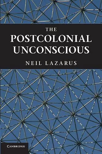 The Postcolonial Unconscious cover